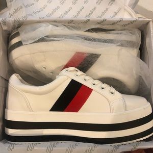 Brand new platform sneakers